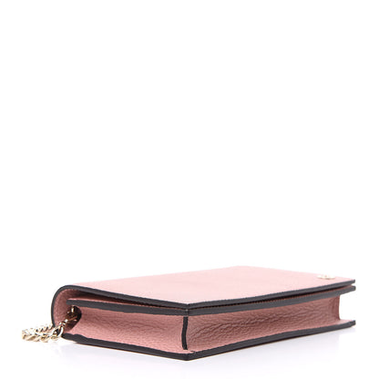 Gucci Dollar Calfskin Medium Betty Chain Wallet Soft Pink 4 of 9