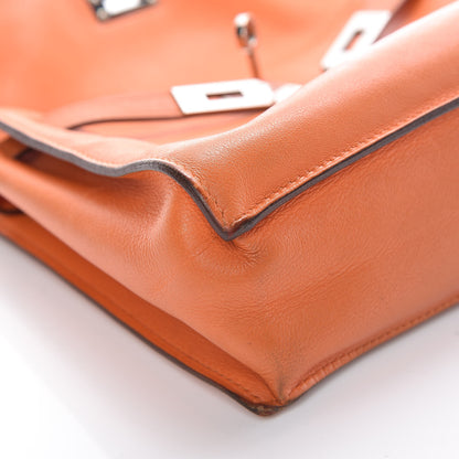 Hermes Swift Kelly Danse Belt Bag Orange 24 of 25
