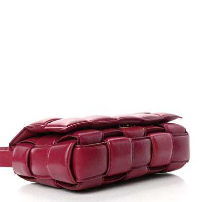 Bottega Veneta Nappa Maxi Intreccio Padded Cassette Crossbody Bag Cinnabar 3 of 4