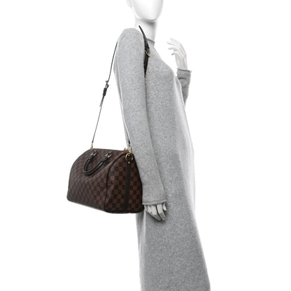 Louis Vuitton Damier Ebene Speedy Bandouliere 30 2 of 10