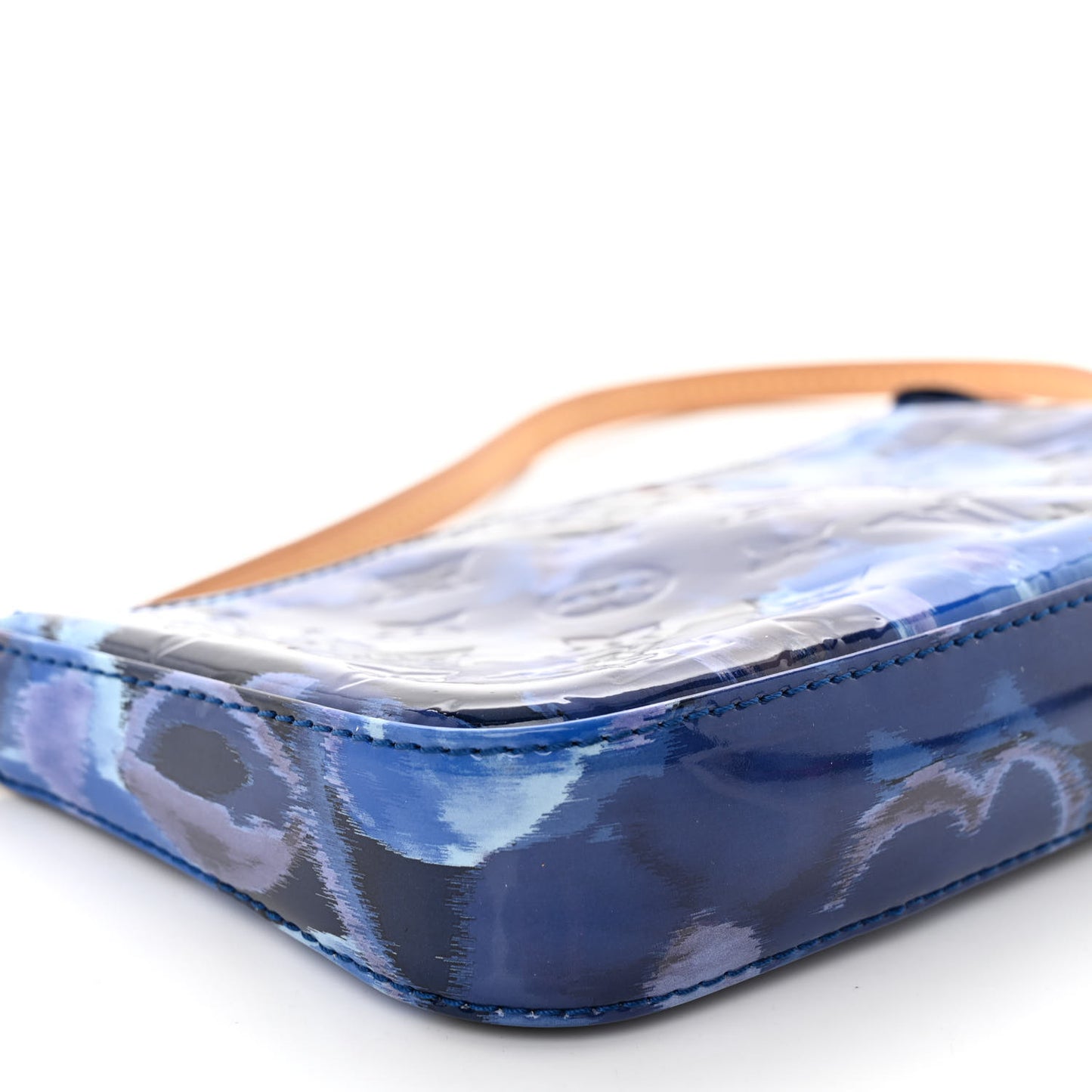 Vernis Ikat Pochette Accessories NM Grand Blue
