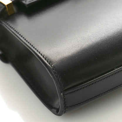 Saint Laurent Smooth Calfskin Mini Manhattan Shoulder Bag Black 7 of 8