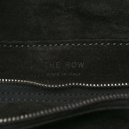 The Row Suede Bindle Bag Black 6 of 9