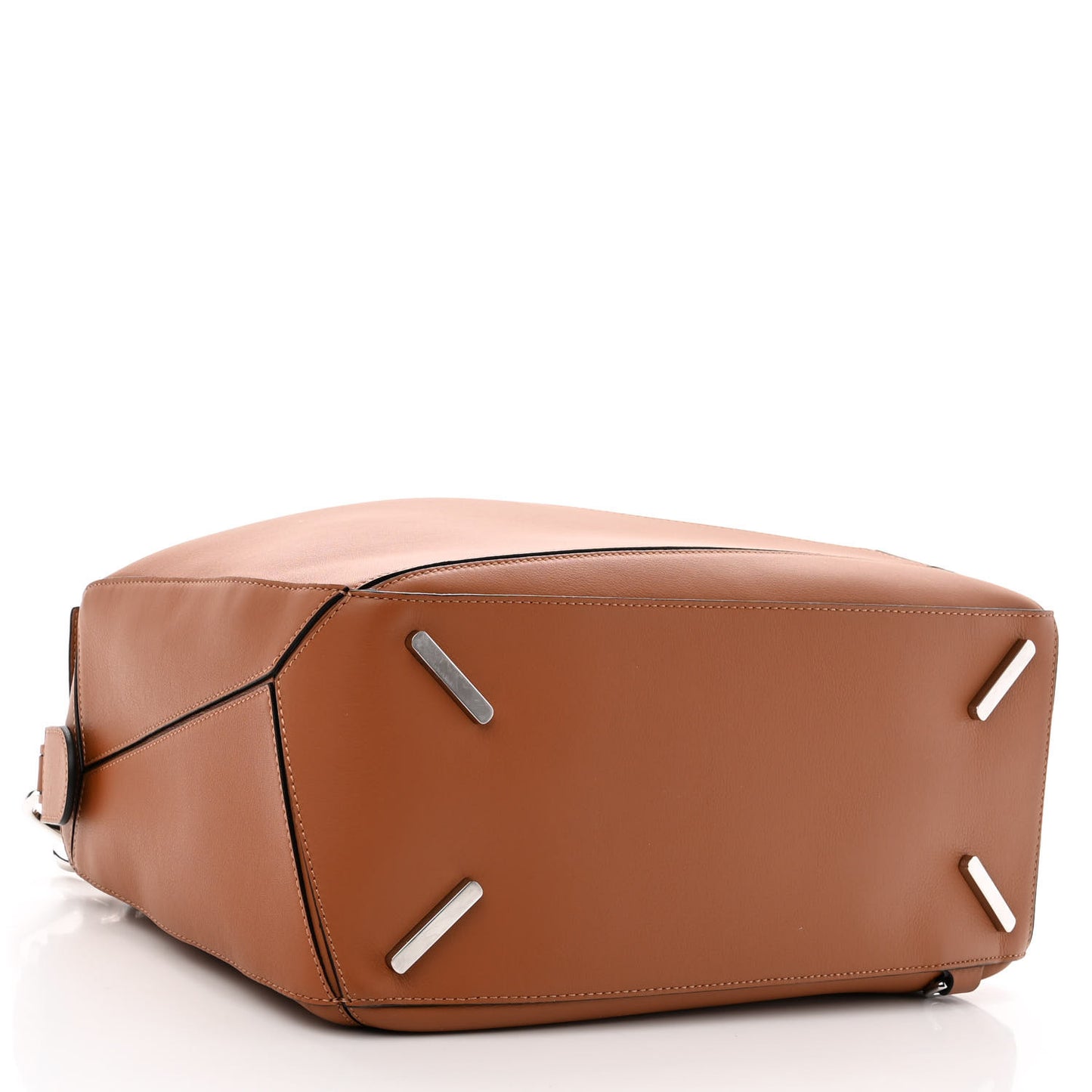 Calfskin Large Puzzle Bag Tan