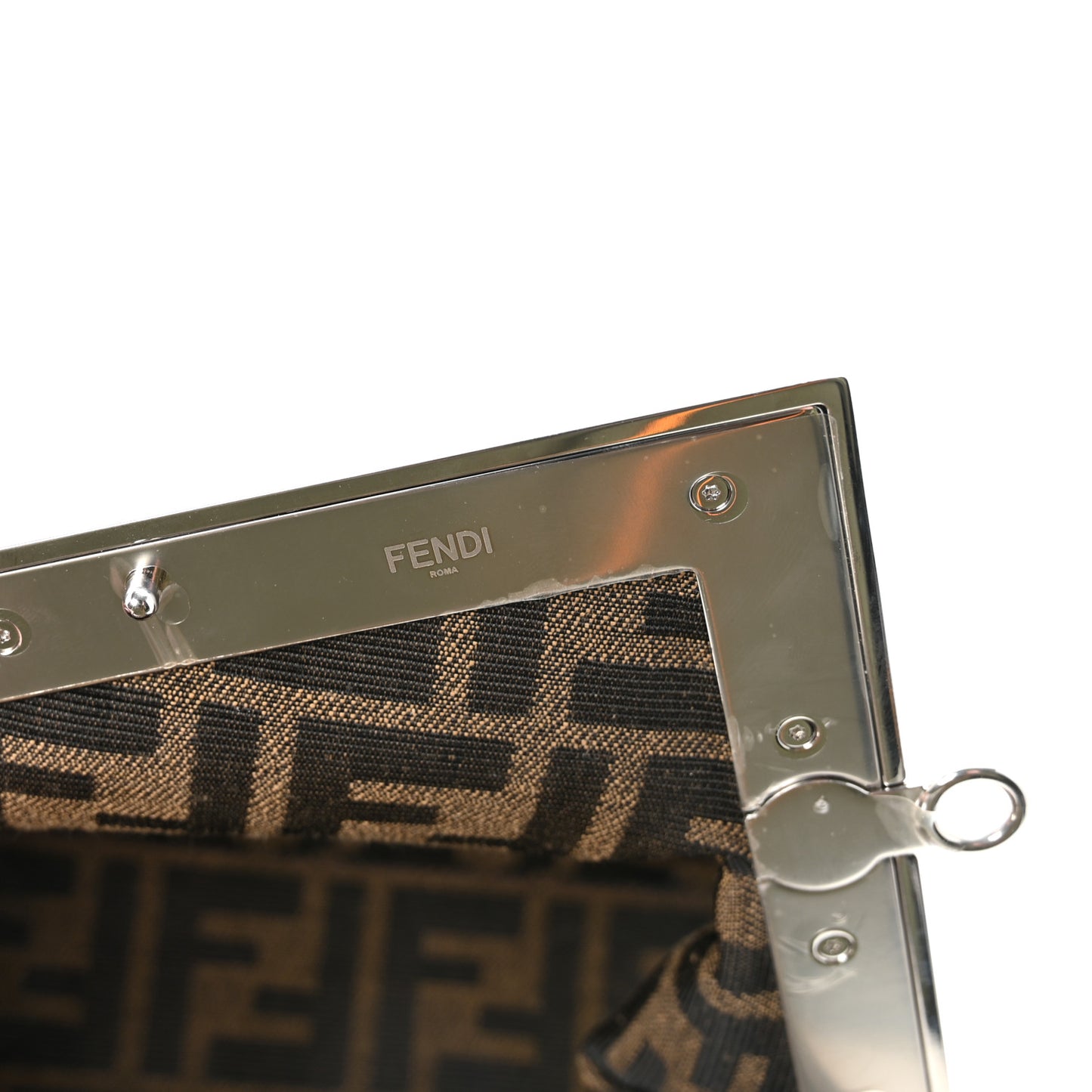 Shiny Nappa Small Fendi First Violetta