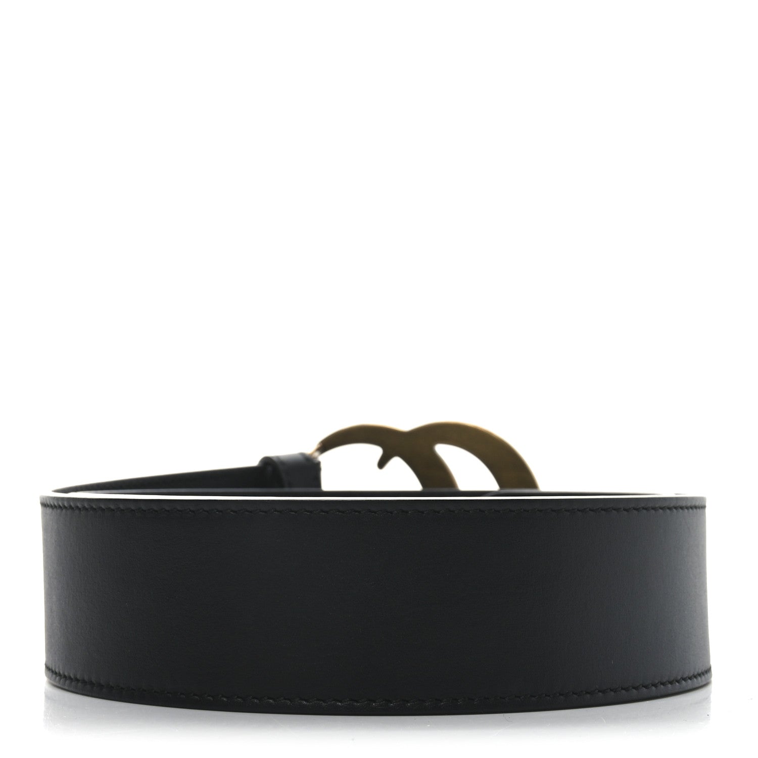 Gucci Calfskin Double G 40mm Belt 70 28 Black 2 of 5