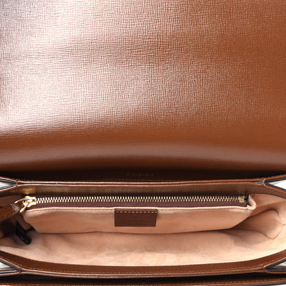 Gucci GG Supreme Monogram Horsebit 1955 Shoulder Bag Beige Brown Sugar 11 of 11