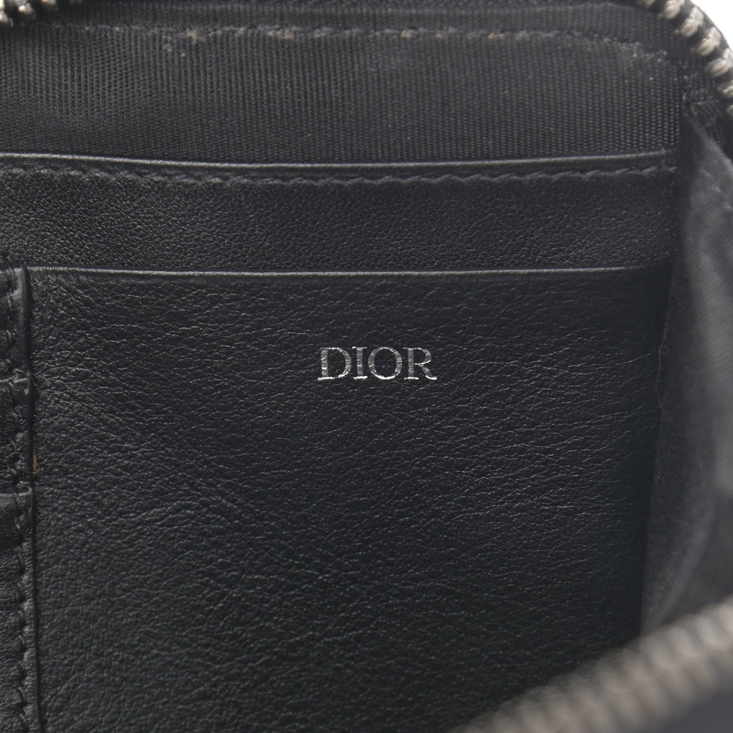 Christian Dior Oblique Pouch Navy Blue 7 of 11