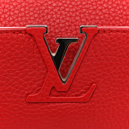 Louis Vuitton Taurillon Capucines BB Scarlet Red 11 of 13