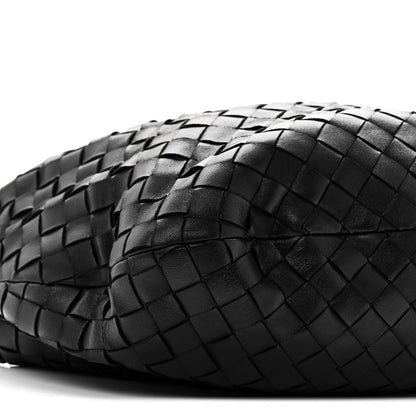 Bottega Veneta Nappa Intrecciato Teen Jodie Hobo Black 9 of 10