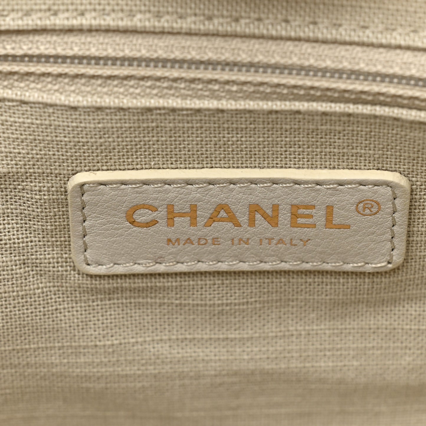 Mixed Fibers Small Deauville Tote White