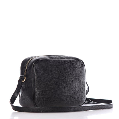 Gucci Pebbled Calfskin Small Soho Disco Bag Black 3 of 11