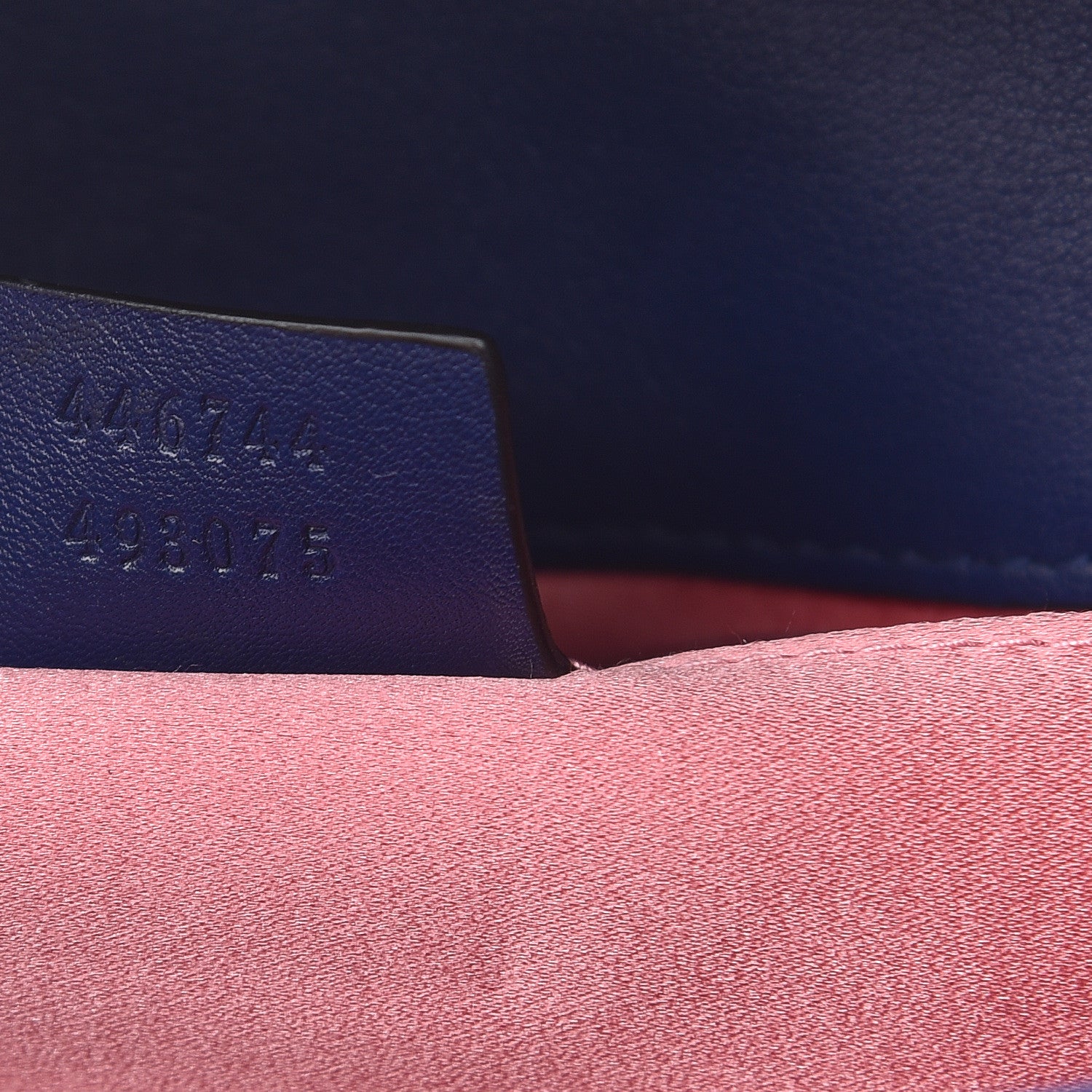 Gucci Velvet Matelasse Mini GG Marmont Shoulder Bag Cobalt Blue 7 of 12