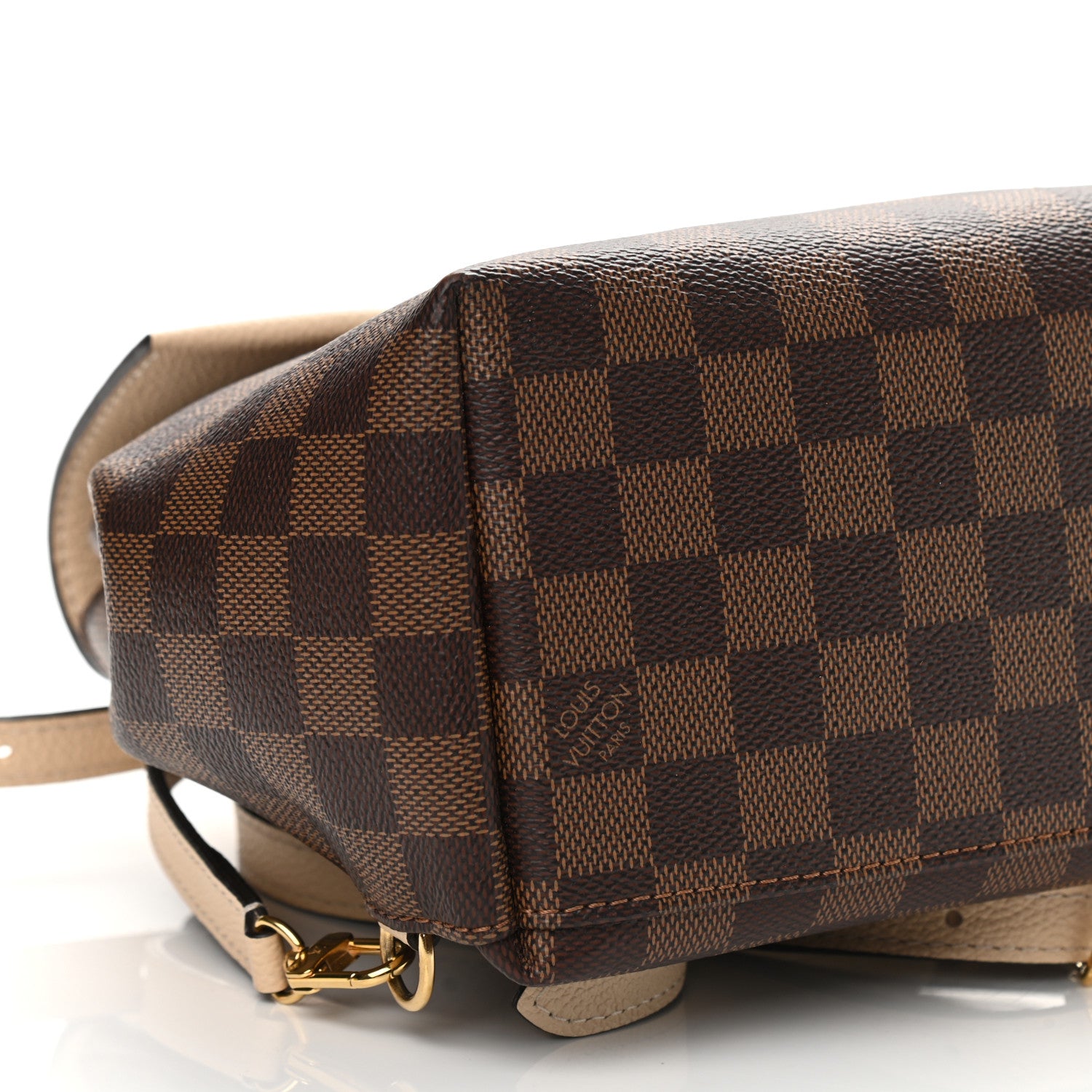 Louis Vuitton Damier Ebene Clapton Backpack Creme 9 of 11