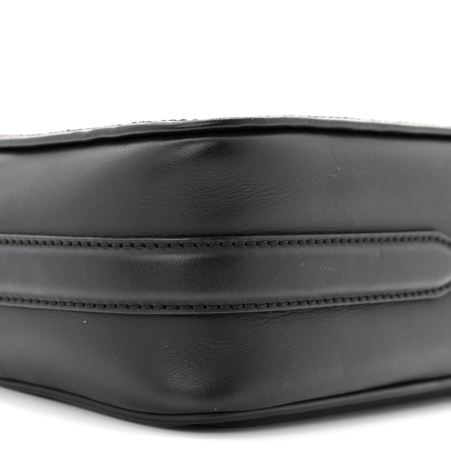 Fendi Vitello Century F is Fendi Bi-Color FF 1974 Embossed Camera Case Maya Black 9 of 10