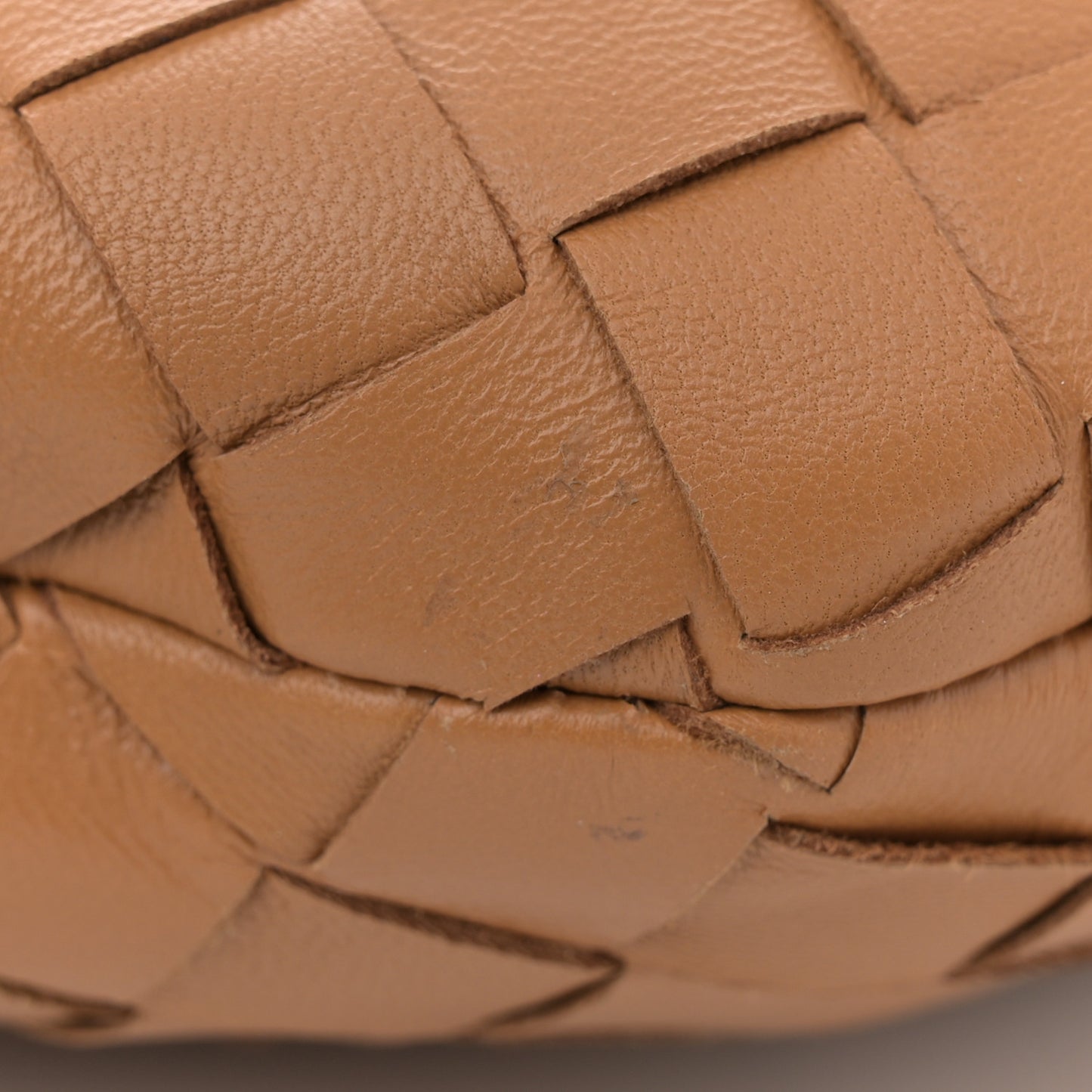 Nappa Intrecciato Mini Jodie Caramel