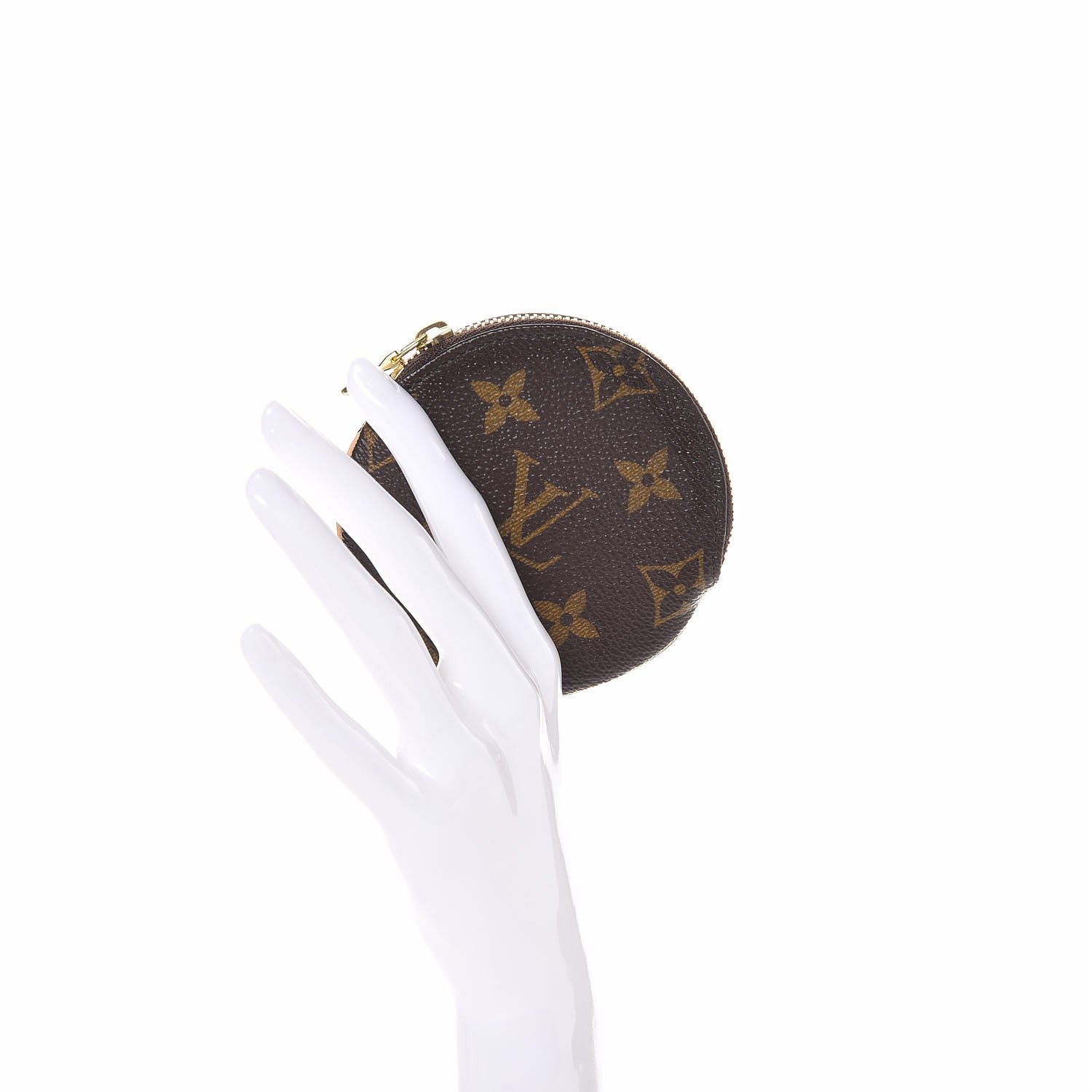 Louis Vuitton Monogram Round Coin Purse 2 of 8