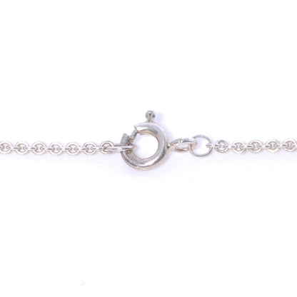 Tiffany Sterling Silver Elsa Peretti Open Heart Lariat Necklace 5 of 5