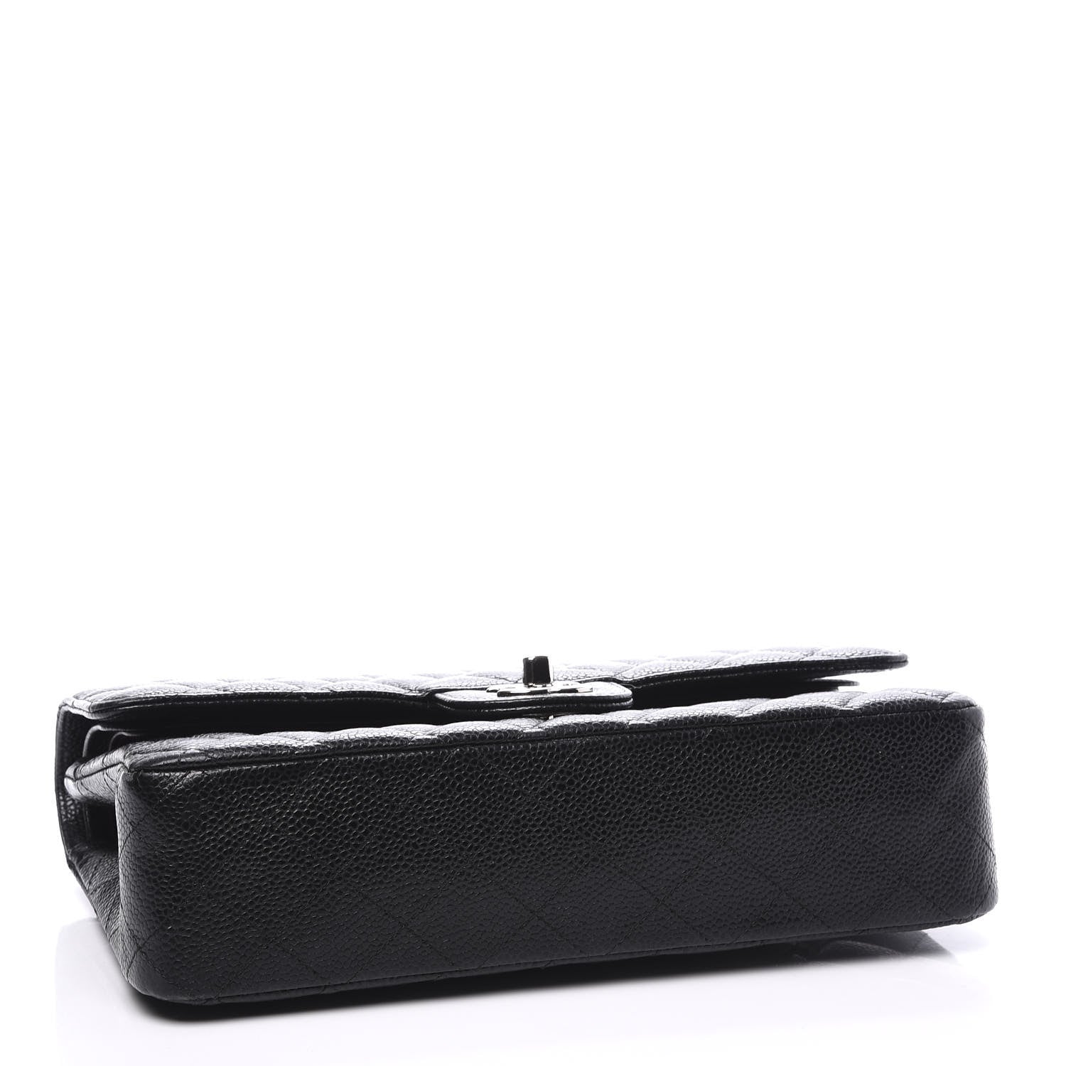 Chanel Caviar Quilted Medium Double Flap Black 3 of 10