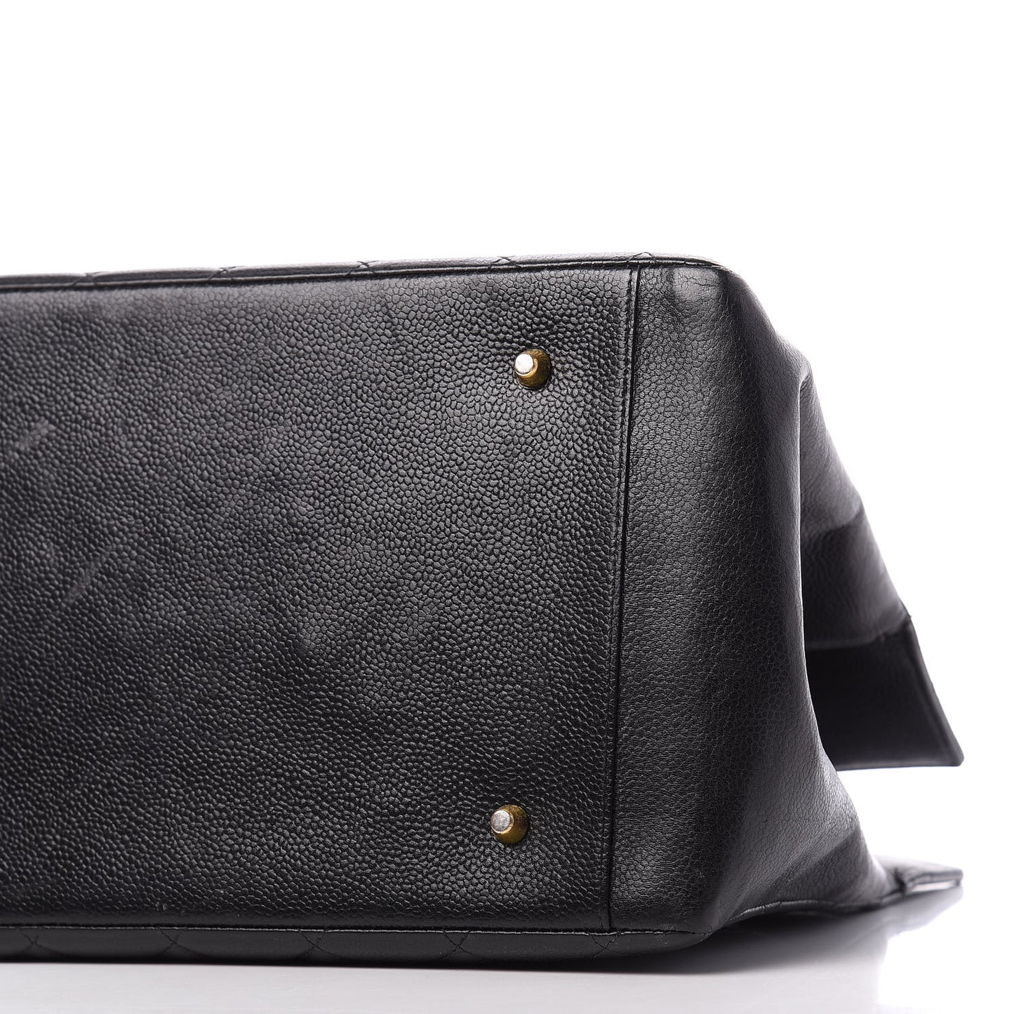 Caviar Quilted Timeless CC Tote Black