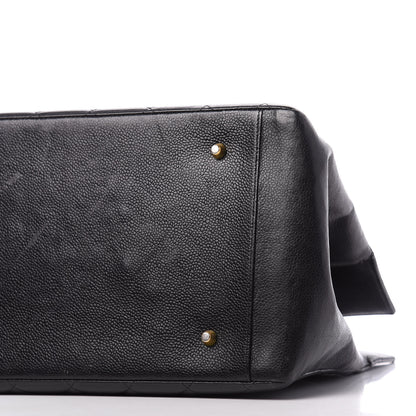 Chanel Caviar Quilted Timeless CC Tote Black 7 of 10