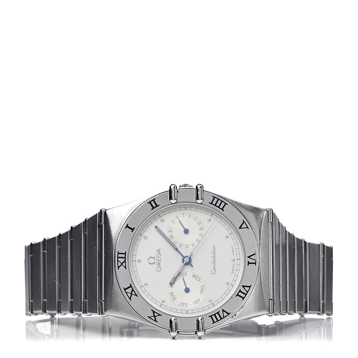 Stainless Steel 33mm Constellation Chrono Quartz Watch 396.1080