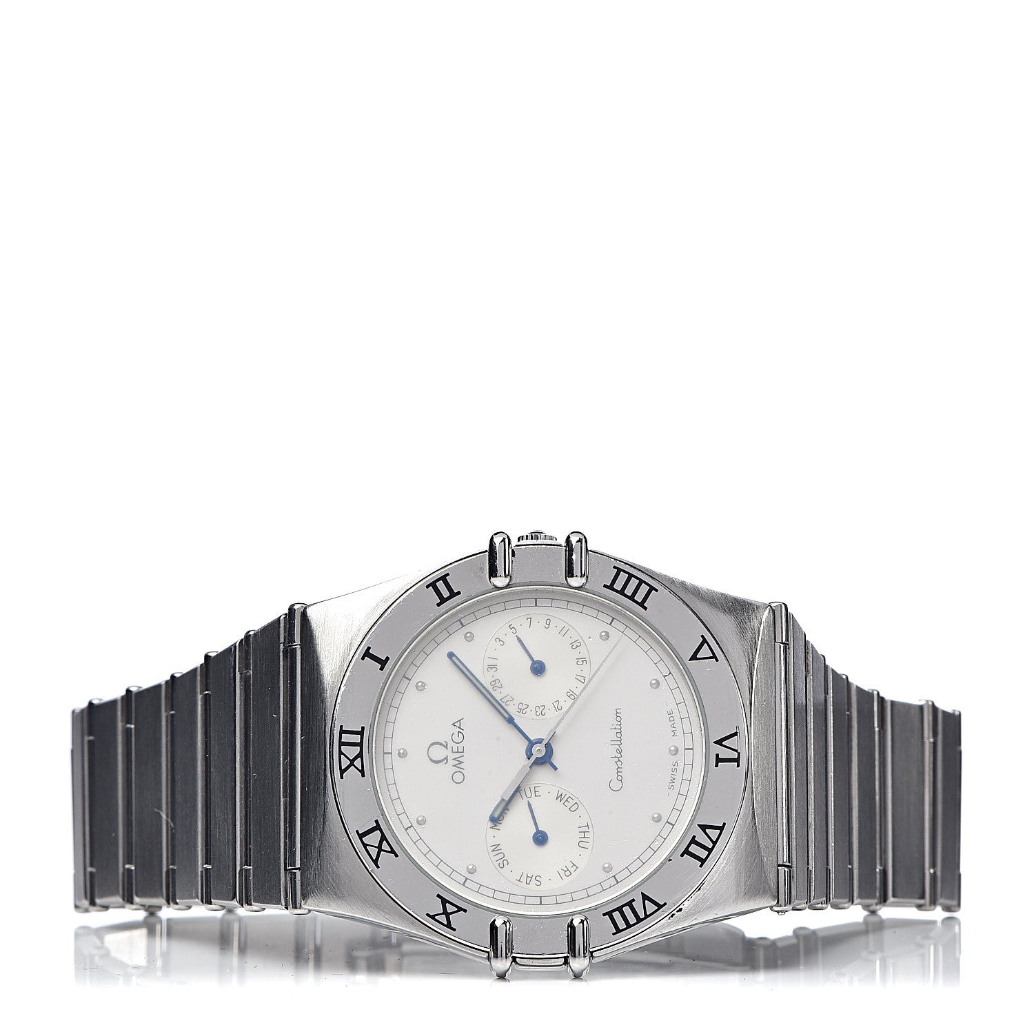 Omega Stainless Steel 33mm Constellation Chrono Quartz Watch 396.1080 3 of 6