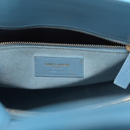 Saint Laurent Calfskin Small Sac De Jour Light Blue 7 of 17