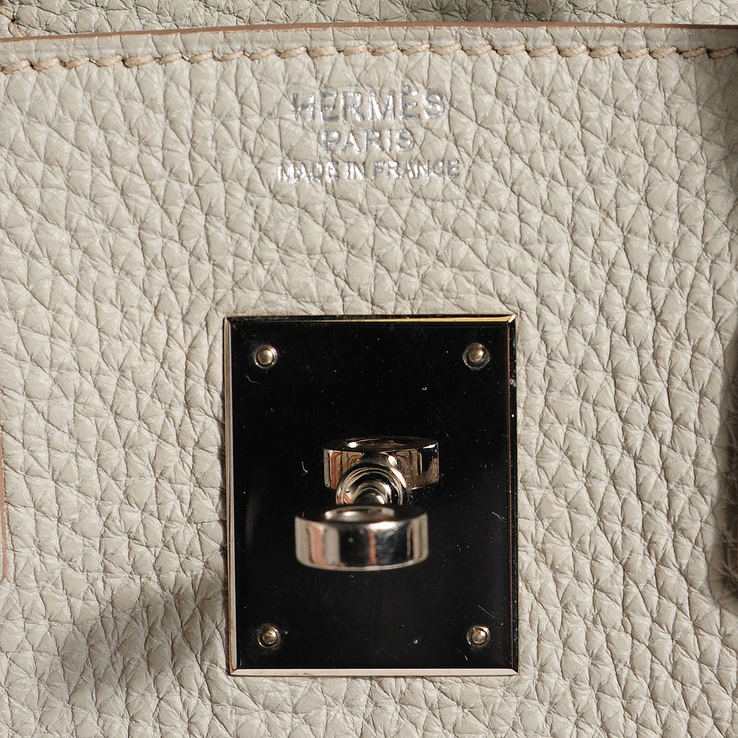 Togo Birkin 30 Gris Perle