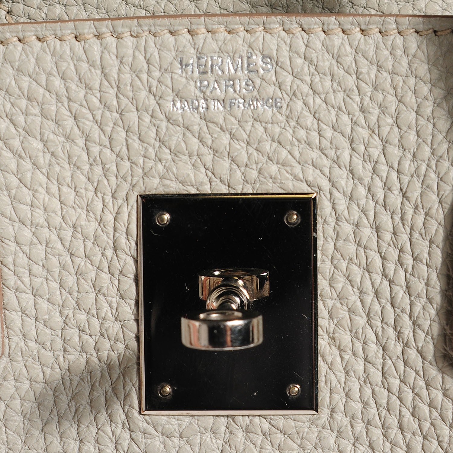 Hermes Togo Birkin 30 Gris Perle 4 of 31