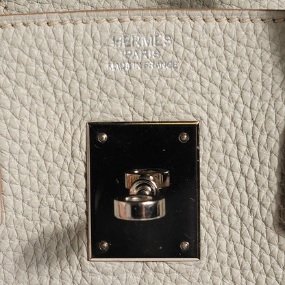 Hermes Togo Birkin 30 Gris Perle 4 of 31