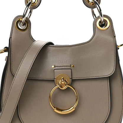 Chloe Calfskin Medium Tess Hobo Motty Grey 7 of 9