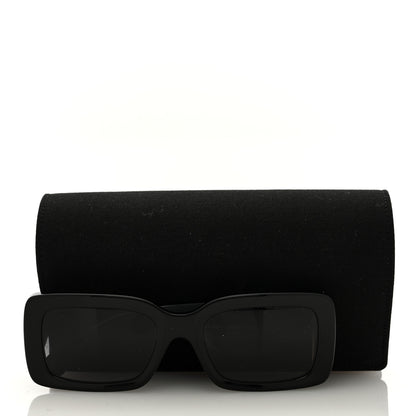 Chanel Acetate Rectangle Sunglasses 5534 Black 8 of 8
