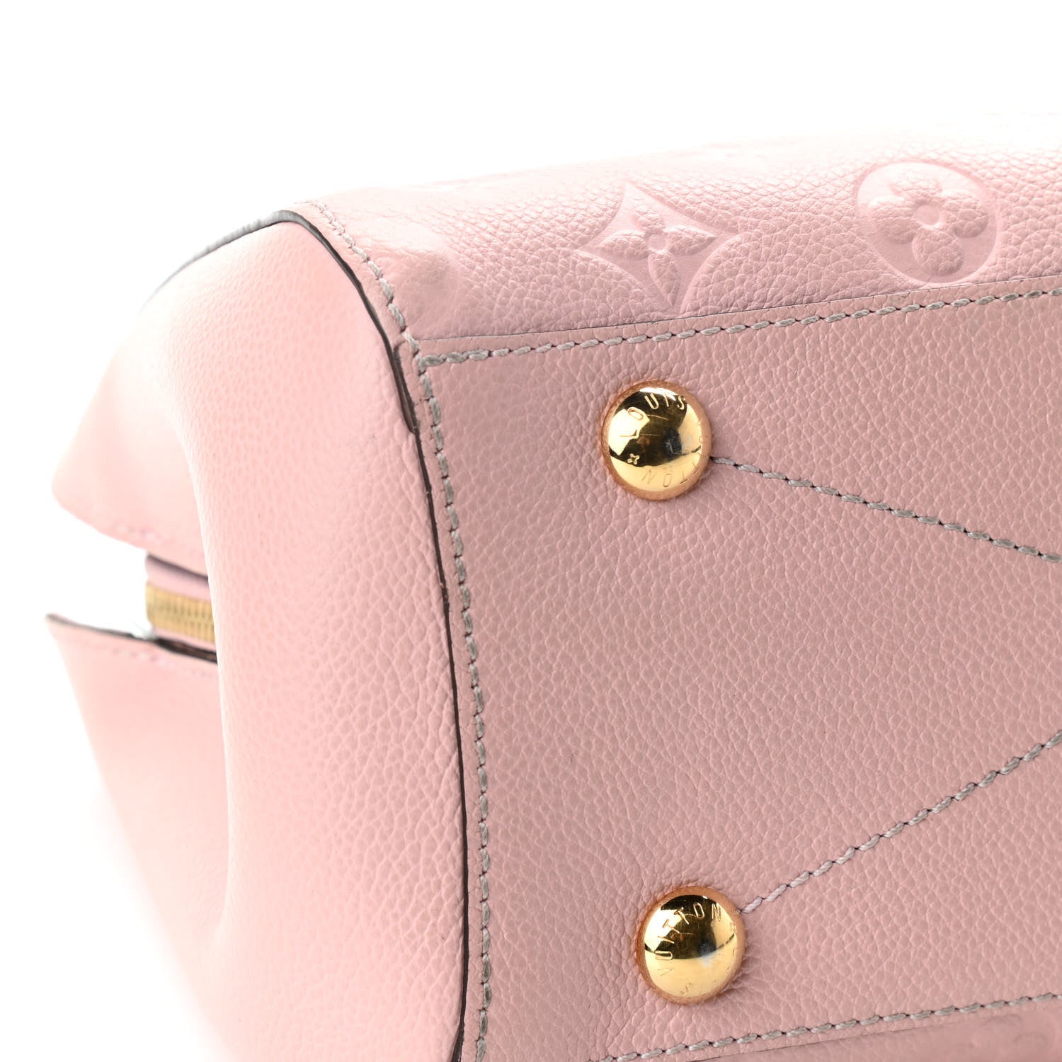 Louis Vuitton Empreinte Montaigne BB Rose Ballerine 8 of 13