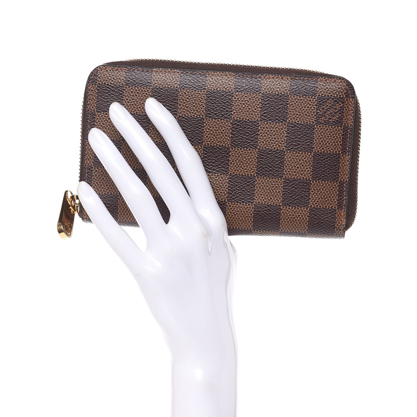 Damier Ebene Zippy Compact Wallet