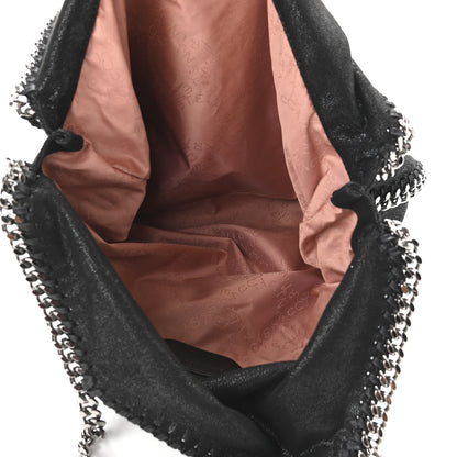 Stella McCartney Shaggy Deer Falabella Fold Over Tote Black 5 of 11