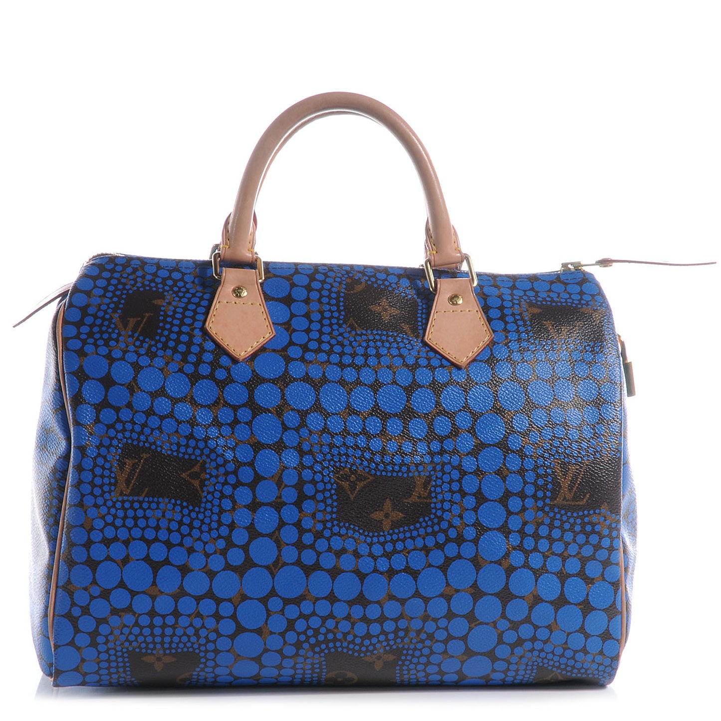 Monogram Kusama Town Speedy 30 Blue