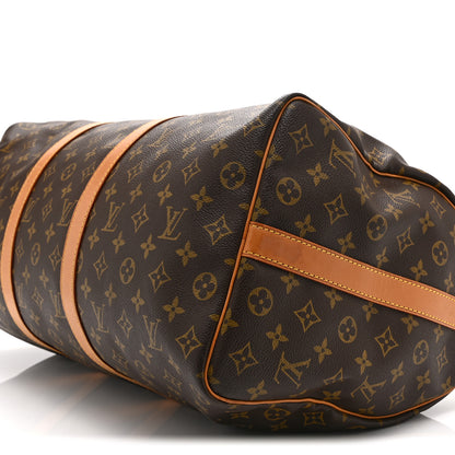 Louis Vuitton Monogram Keepall Bandouliere 50 9 of 14