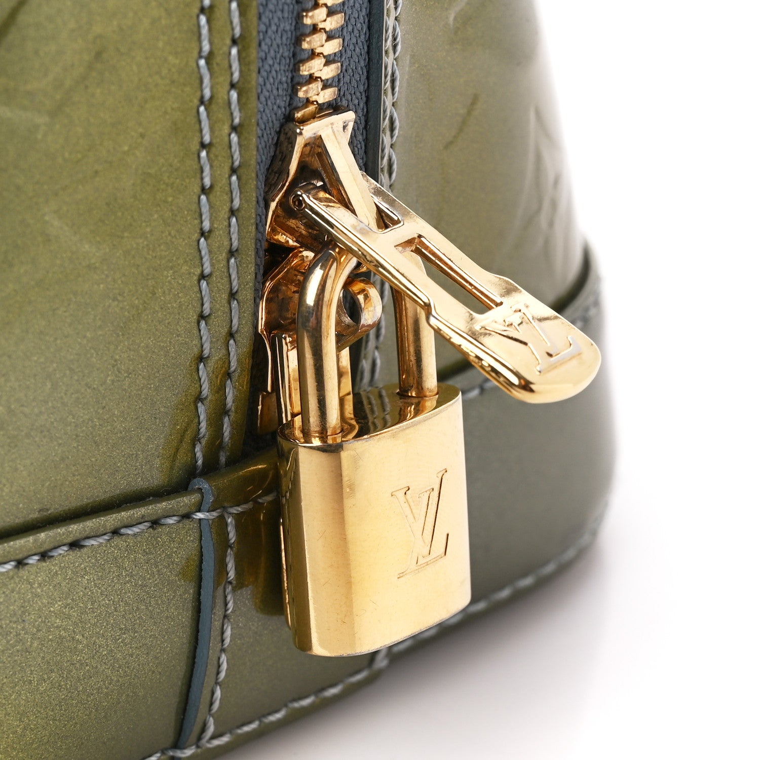 Louis Vuitton Vernis Alma PM Givre 8 of 15