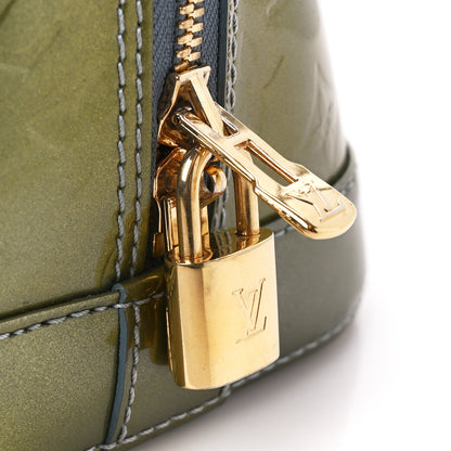 Louis Vuitton Vernis Alma PM Givre 8 of 15