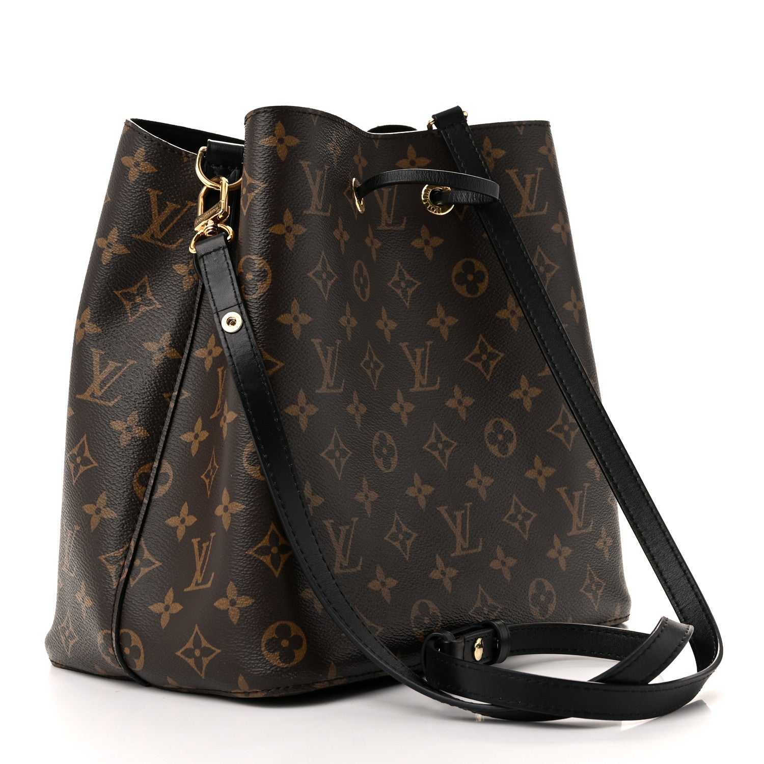 Louis Vuitton Monogram Neonoe MM Black 3 of 11