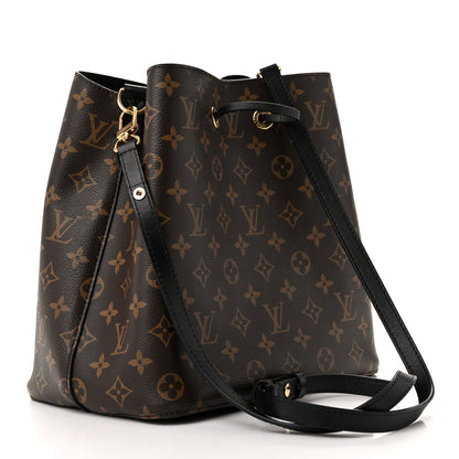 Louis Vuitton Monogram Neonoe MM Black 3 of 11
