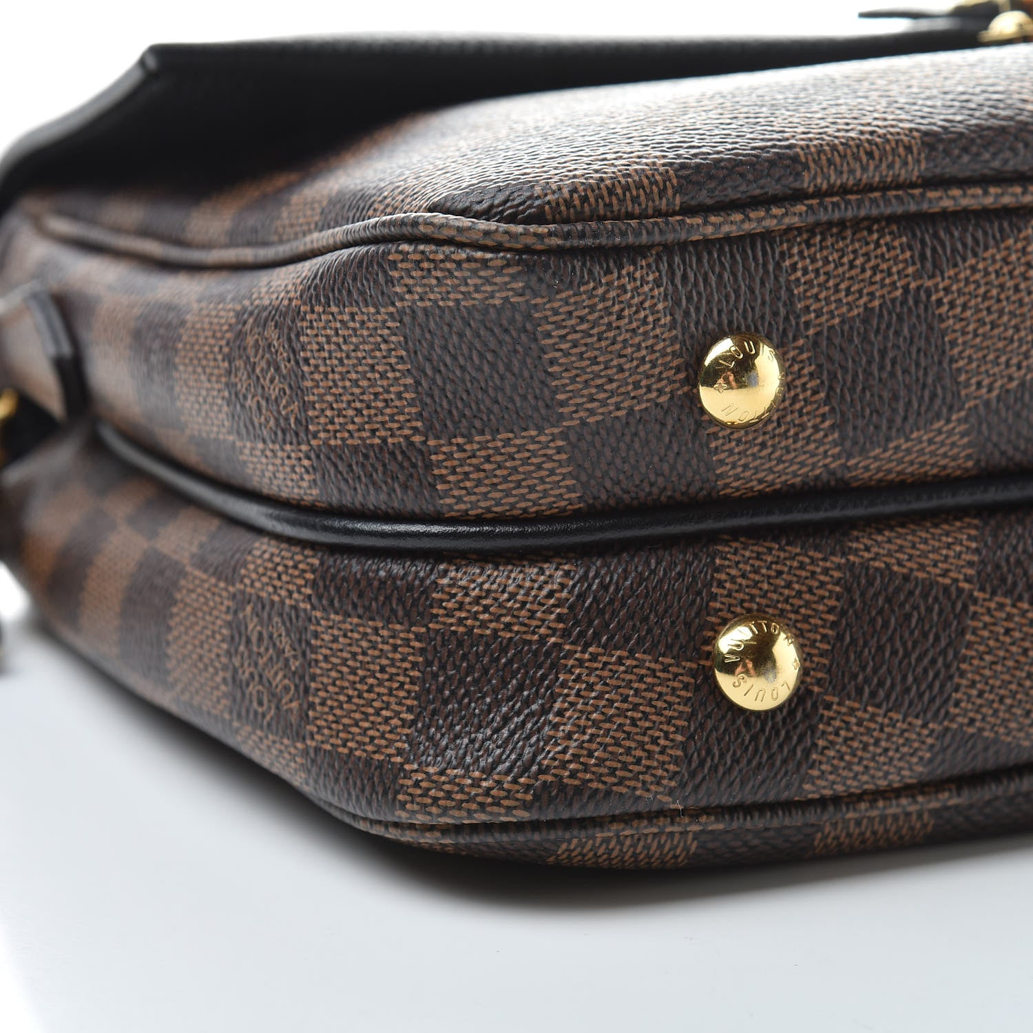 Louis Vuitton Damier Ebene Clapton Black 9 of 10