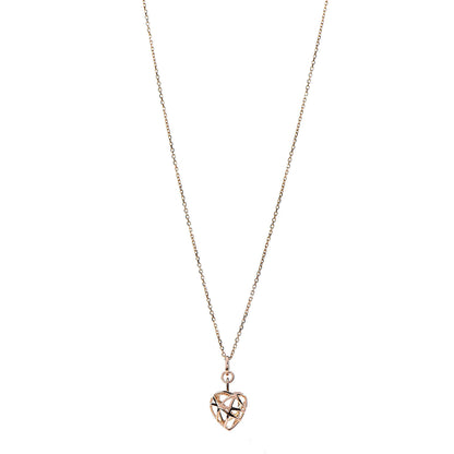 Chopard 18K Rose Gold Heart Pendant Necklace 1 of 9