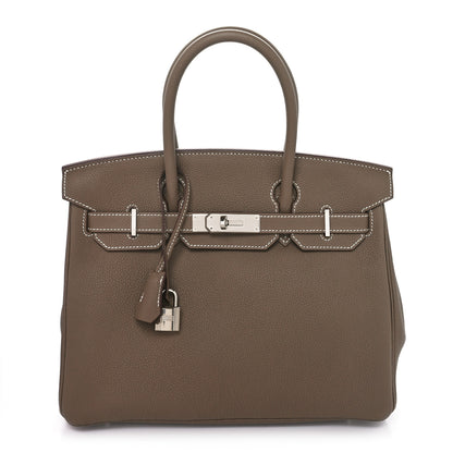 Hermes Togo Birkin 30 Etoupe 1 of 11