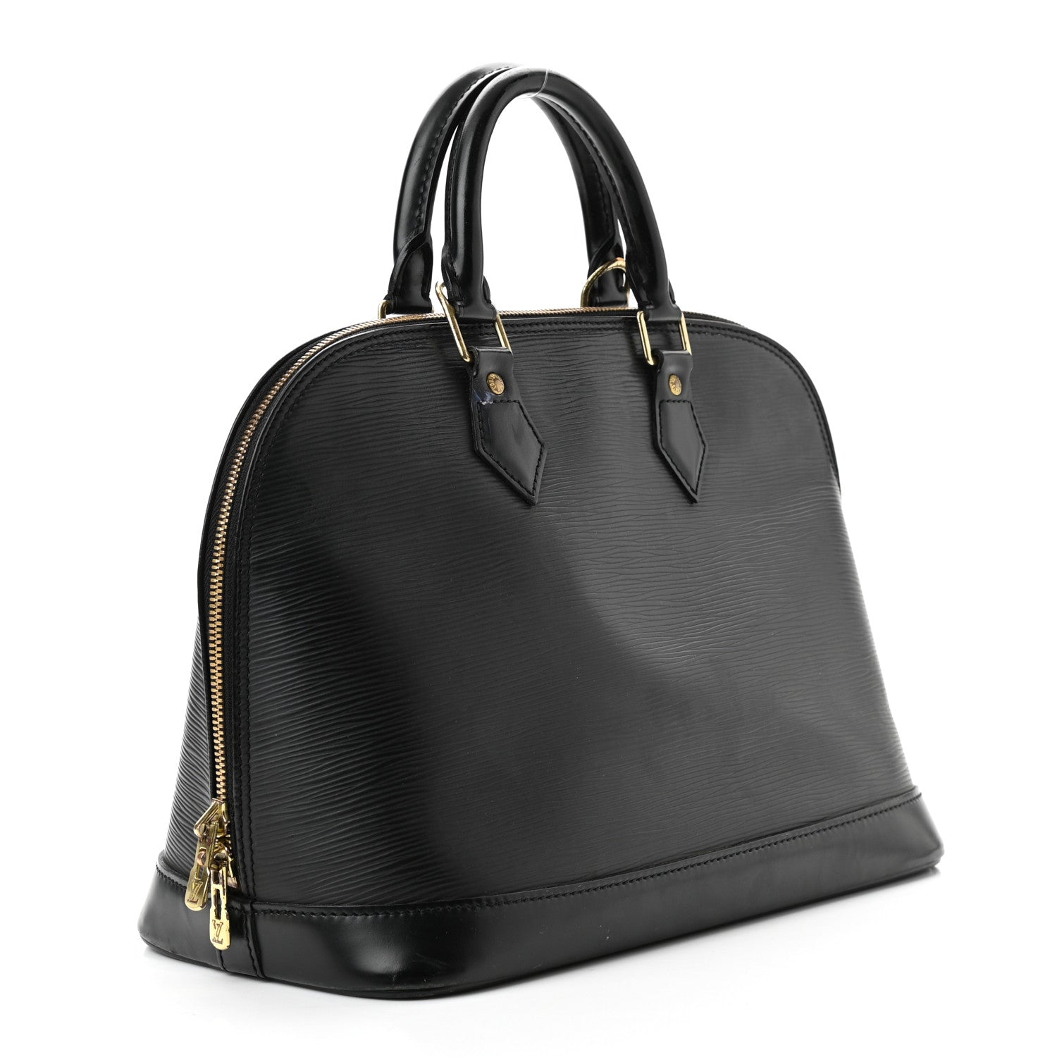 Louis Vuitton Epi Alma PM Black 3 of 10