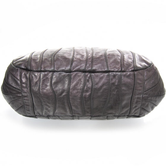 Nappa Mordore Stripes Shoulder Bag Ribes