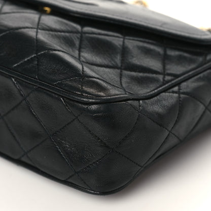 Chanel Lambskin Quilted Tassel Camera Case Navy 10 of 11