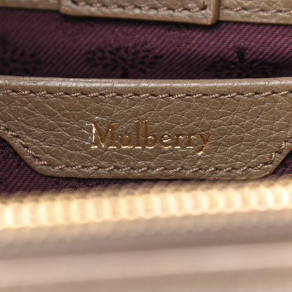 Mulberry Classic Grain Calfskin Bayswater Double Zip Tote Clay 6 of 10