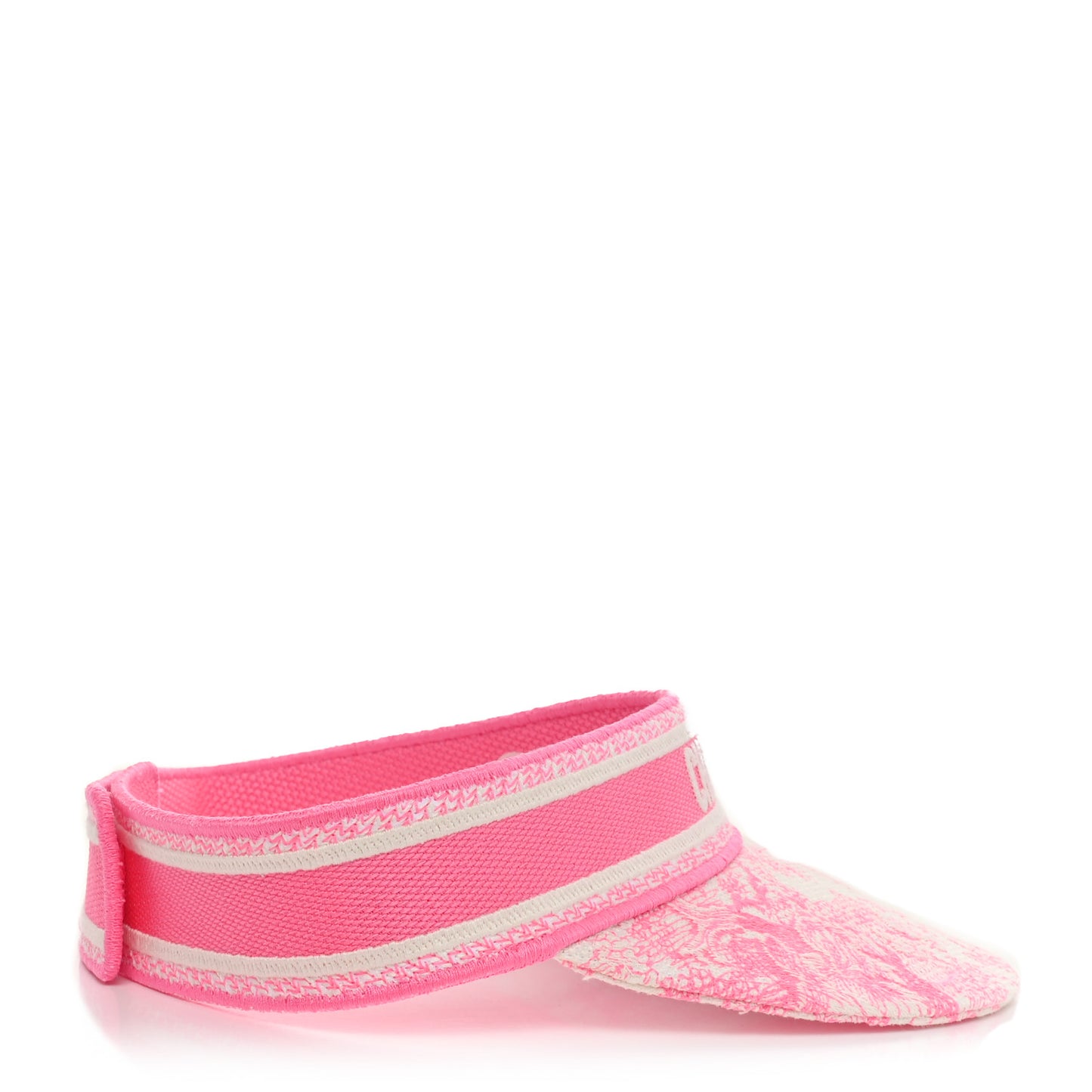 Toile De Jouy Reverse Visor Fluorescent Pink